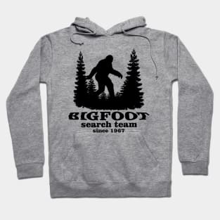 Bigfoot Search Team and Sasquatch T Shirts Hoodie